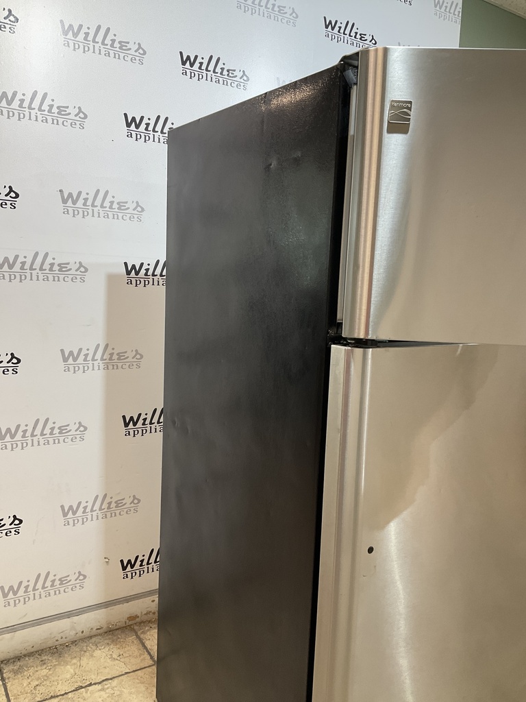 Kenmore Refrigerator Top and Bottom 30x65 1/2” (Stainless Steel) 