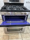 Lg Natural Gas Stove Double Oven 30inches (Stainless Steel) 