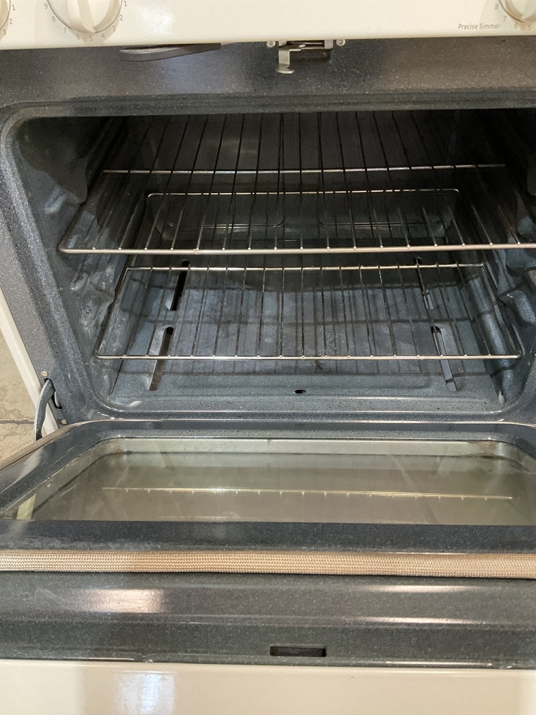 Ge Natural Gas Stove 30inches (Bisque) 