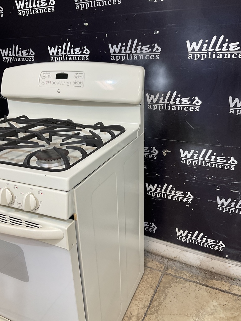 Ge Natural Gas Stove 30inches (Bisque) 