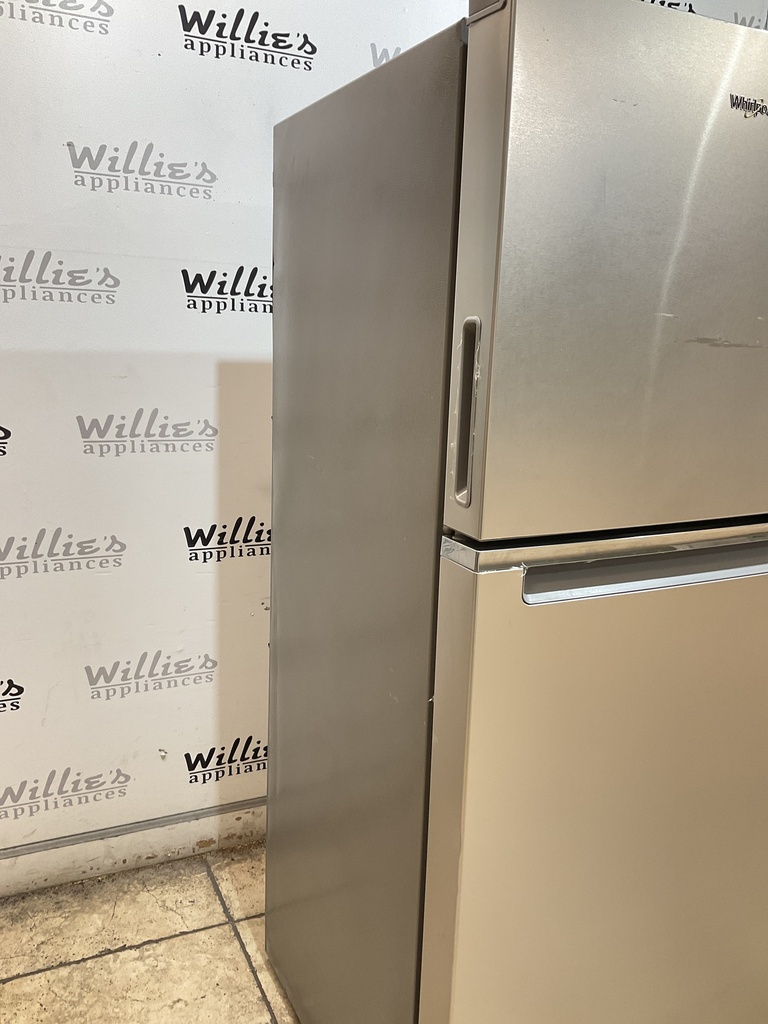 Whirlpool Refrigerator Top and Bottom 24x61 (Stainless Steel) 