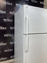 Ge Refrigerator Top and Bottom 30x66 1/2” (White) 