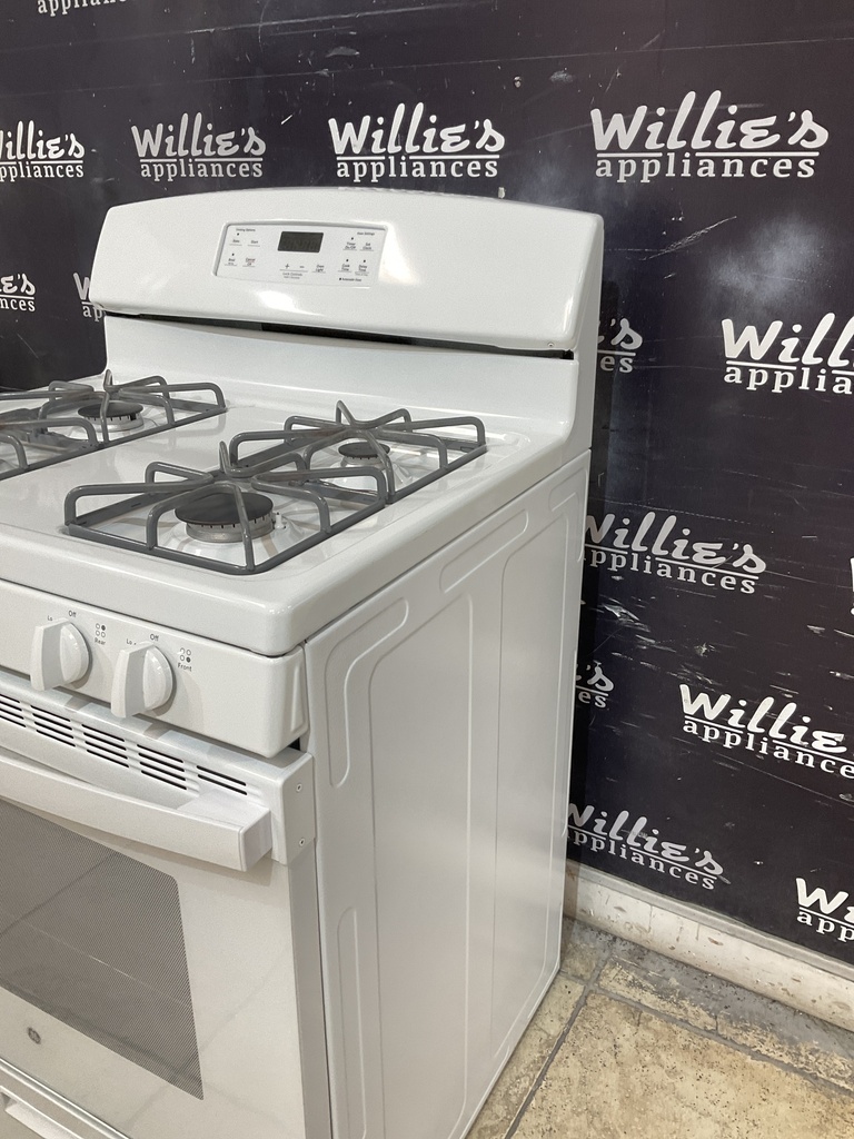 Ge Natural Gas Stove 30inches (white)
