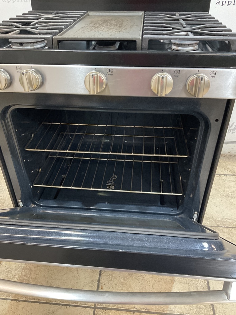 Ge Natural Gas Stove 30inches (Stainless Steel) 