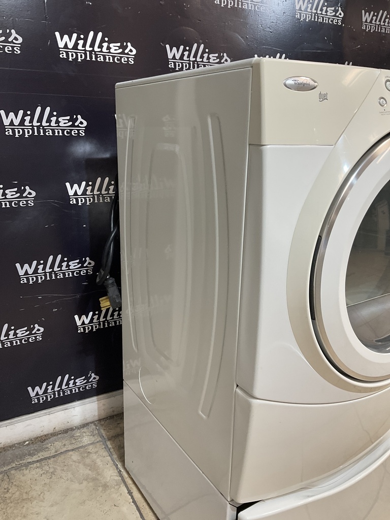 Whirlpool Electric Dryer 220 volts (30 AMP) 27inches {4 prong} (White) 