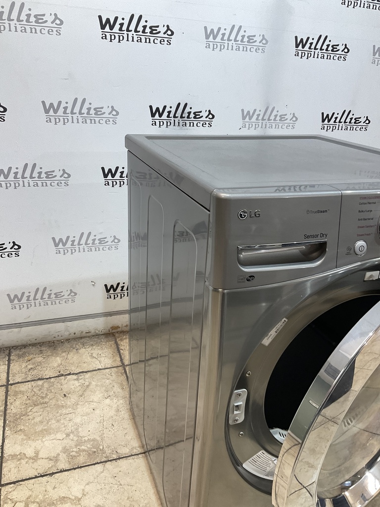 Lg Electric Dryer 220volts(30 AMP) 27inches {no cord} (Grey) 