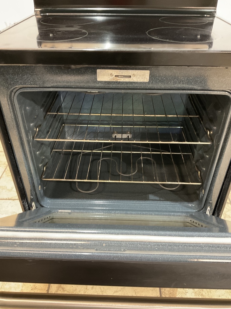 Ge Electric Stove 220volts (40/50 AMP) 30inches {3 prong} (Stainless steel)