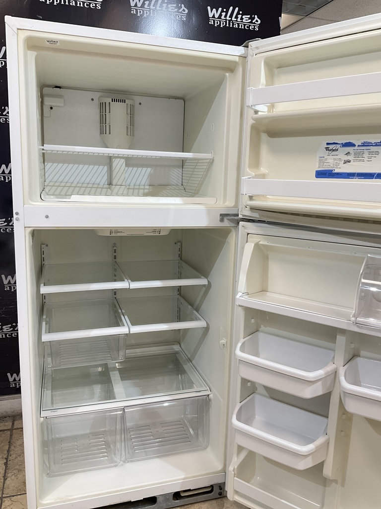 Whirlpool Refrigerator Top and Bottom 30x65 1/2” (White)