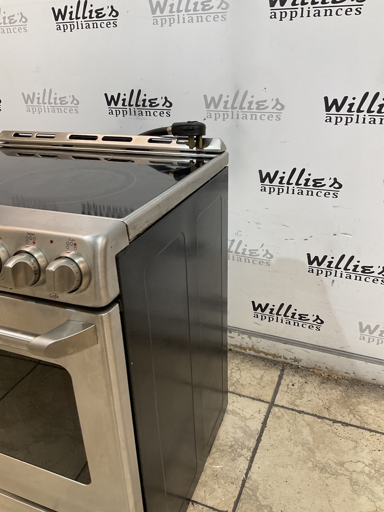 Ge Electric Stove 220volts (40/50 AMP) 30inches {4 prong} (Stainless steel)