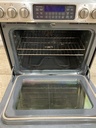 Ge Electric Stove 220volts (40/50 AMP) 30inches {4 prong} (Stainless steel)