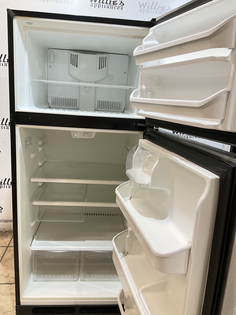 Ge Refrigerator Top and Bottom 28x64 1/2” (Stainless Steel) 