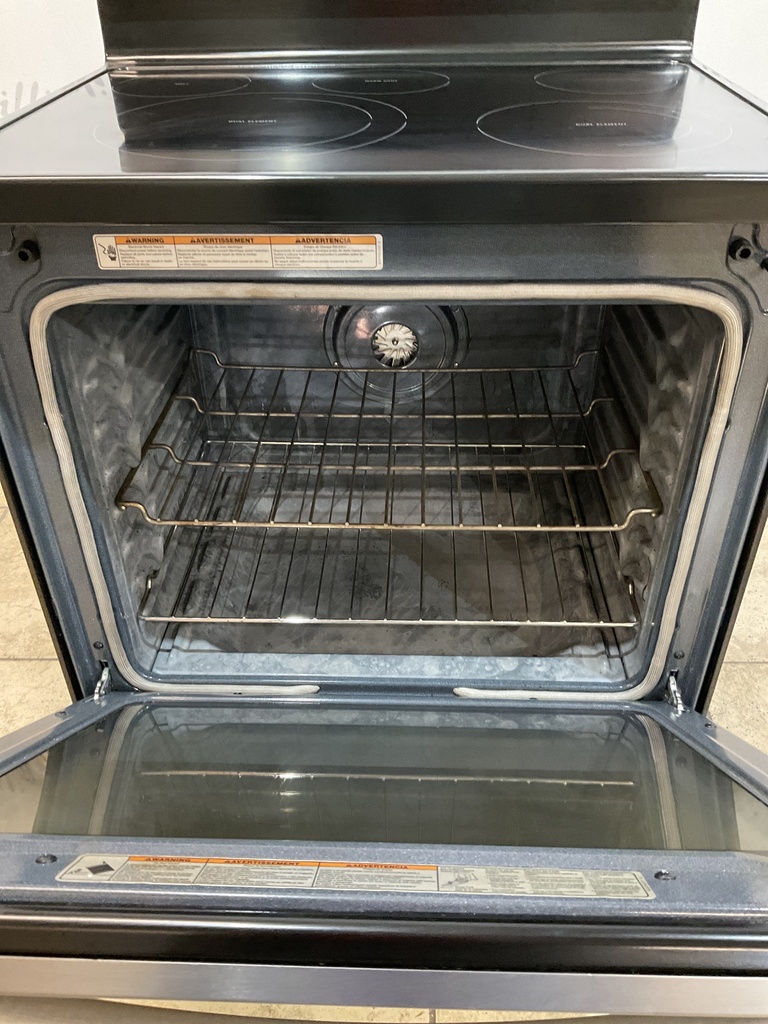 Whirlpool Electric Stove 220volts (40/50 AMP) 30inches {4 prong} (Stainless steel) 