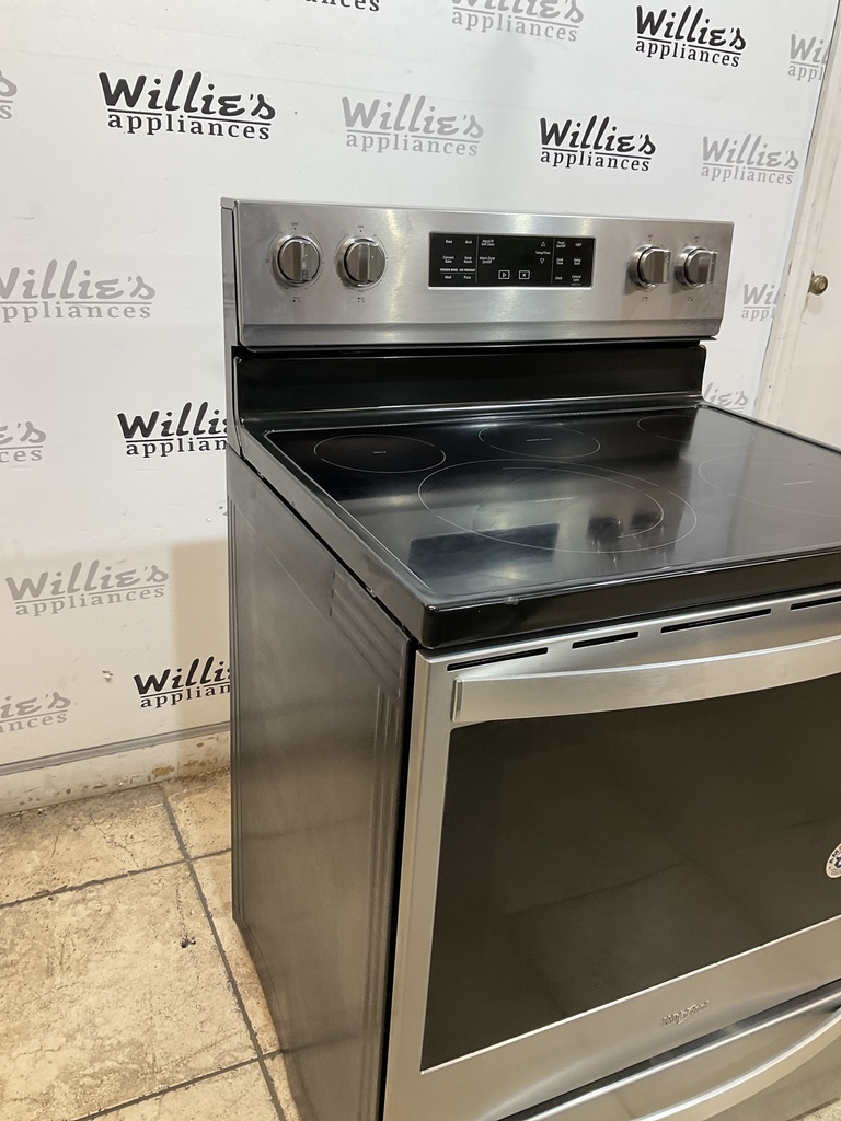 Whirlpool Electric Stove 220volts (40/50 AMP) 30inches {4 prong} (Stainless steel) 