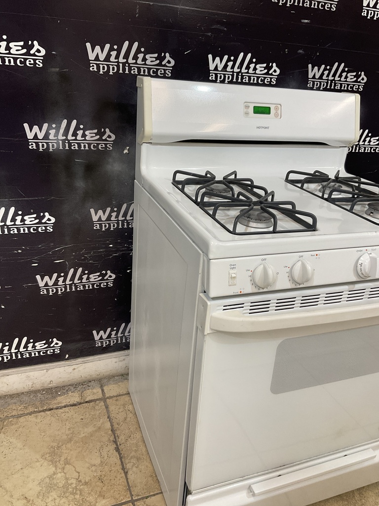 Hotpoint Natural Gas Stove 30inches (White) 
