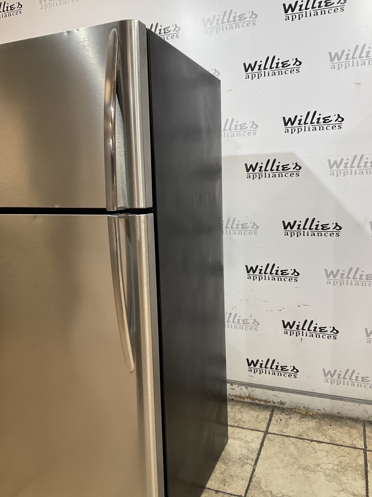 Frigidaire Refrigerator Top and Bottom 30x66 (Stainless Steel) 