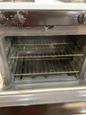Hotpoint Natural Gas Stove 30inches (White/Black) 