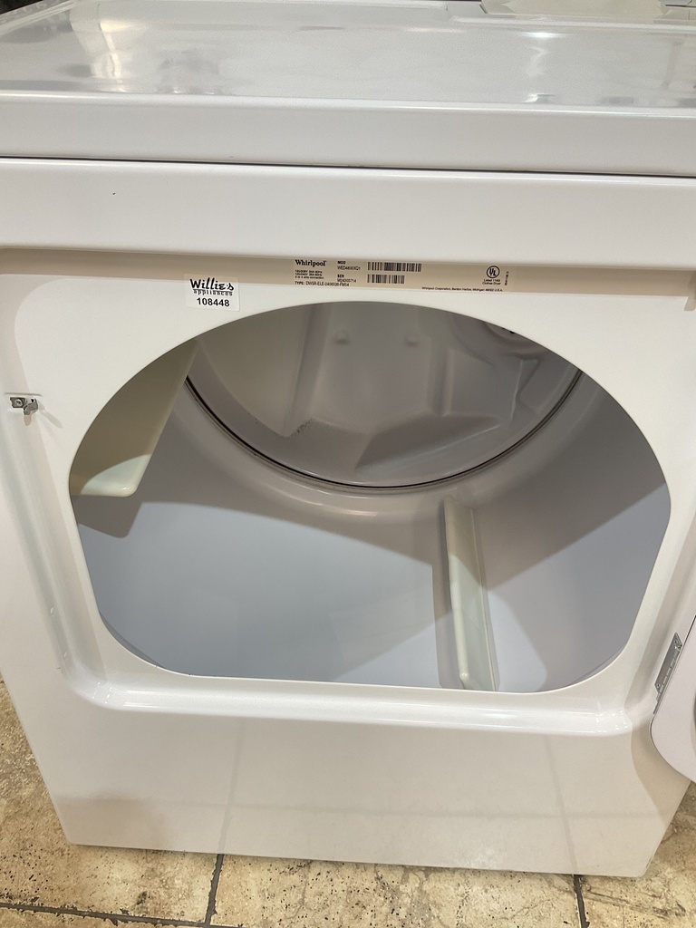 Whirlpool Electric Dryer 220volts (40 AMP) 29inches {3 prong} (White) 