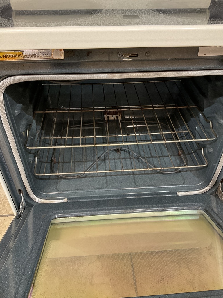 Whirlpool Electric Stove 220volts (40/50 AMP) 30inches {no cord} (Bisque) 