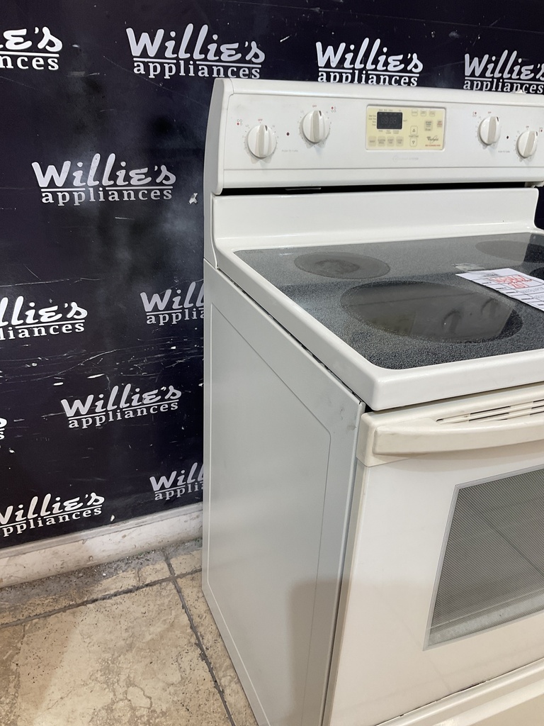 Whirlpool Electric Stove 220volts (40/50 AMP) 30inches {no cord} (Bisque) 