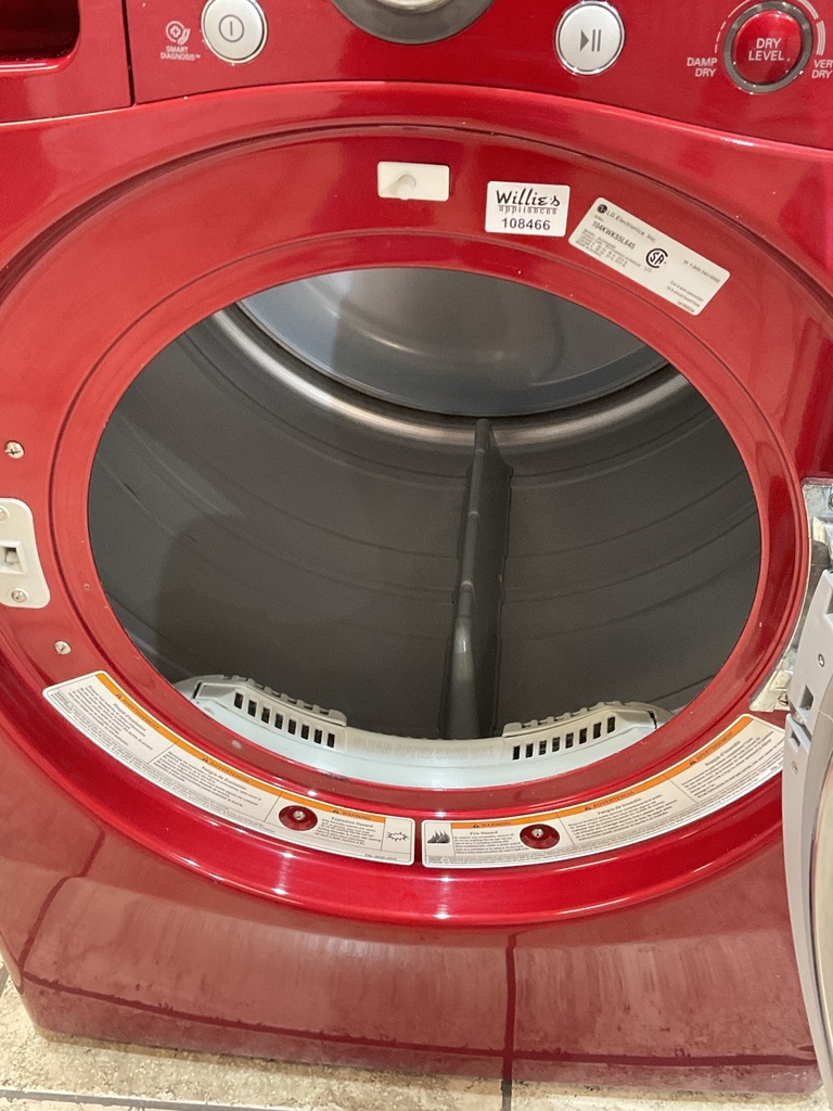 Lg Electric Dryer 220volts (30 AMP) 27inches {3 prong} (Red) 