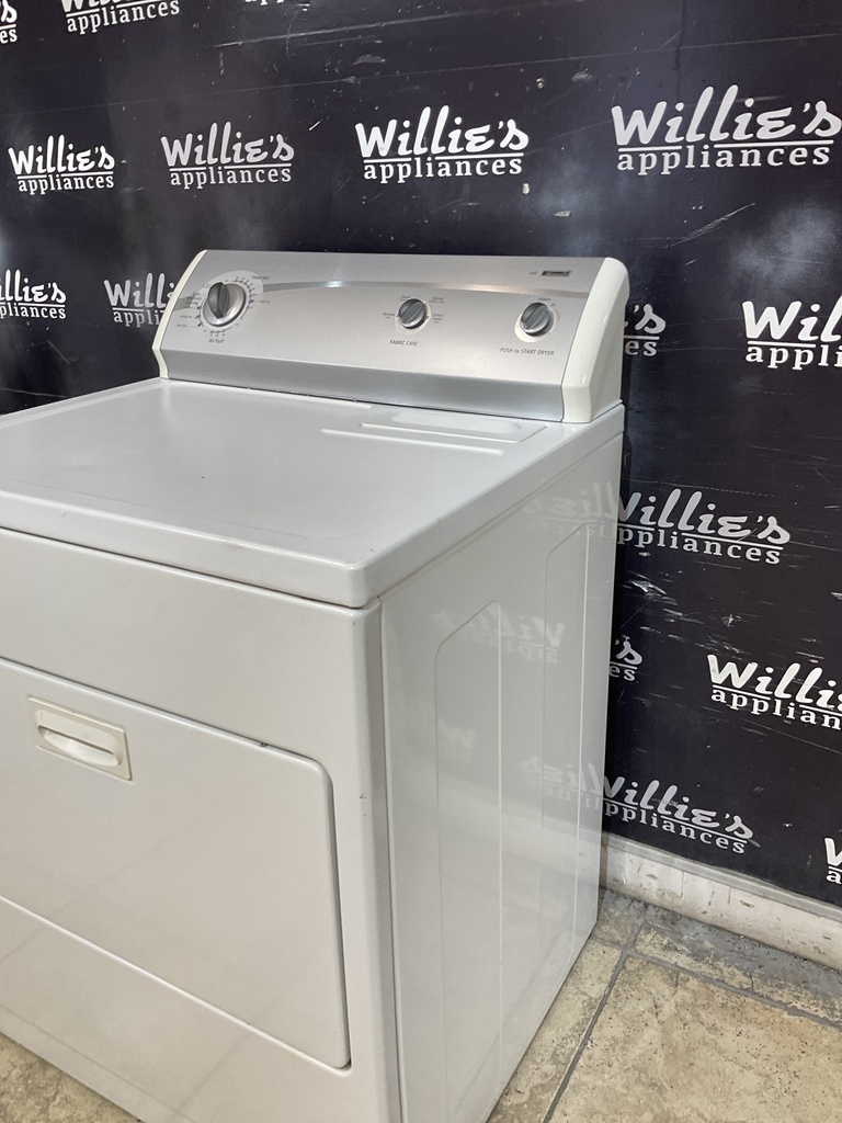 Kenmore Electric Dryer 220volts (30 AMP) 29inches {3 prong} (White) 