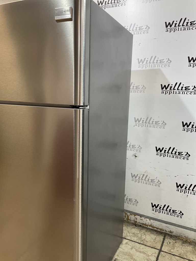 Frigidaire Refrigerator Top and Bottom 30x66 (Stainless Steel) 