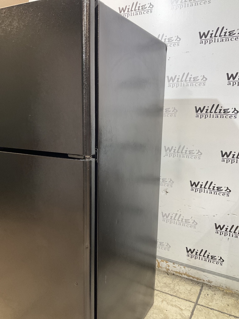 Ge Refrigerator Top and Bottom 30x67 (Black) 