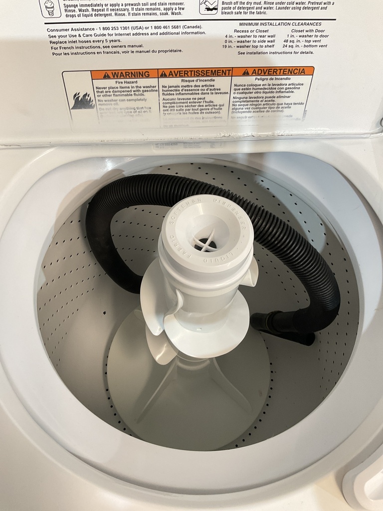 Whirlpool Washer Top-load 27inches (White) 