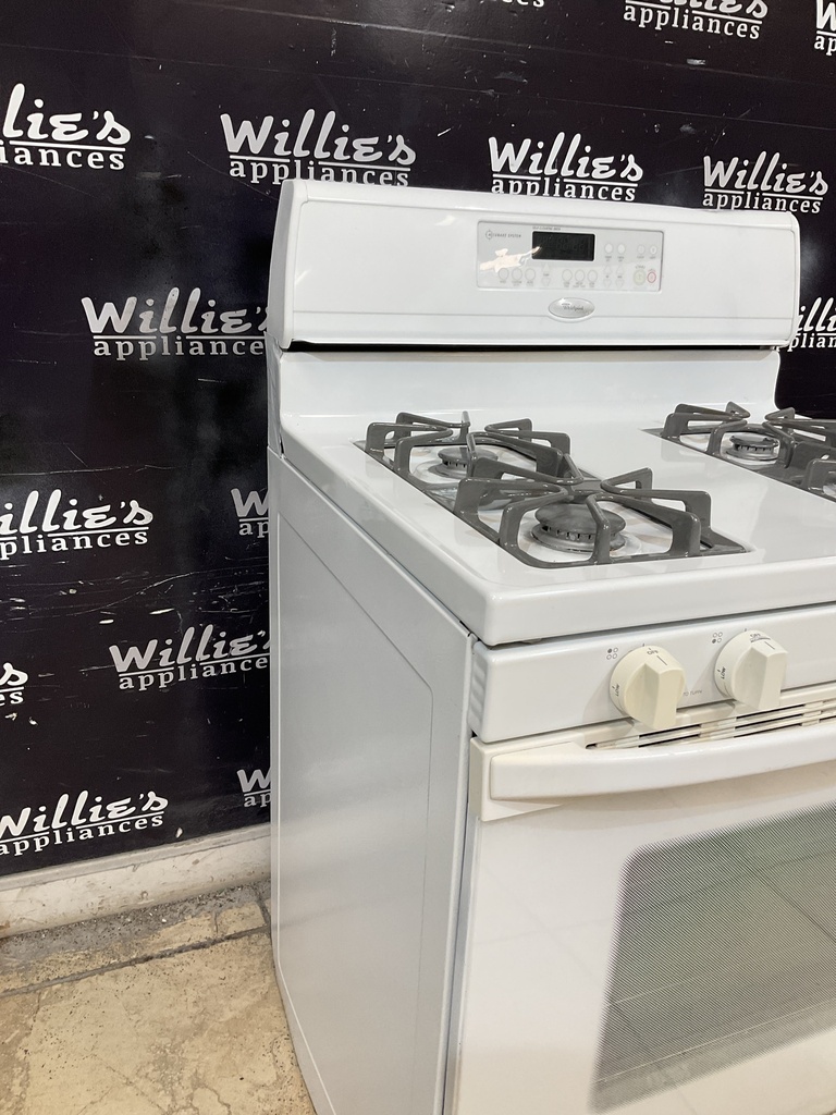 Whirlpool Natural Gas Stove 30inches (White) 