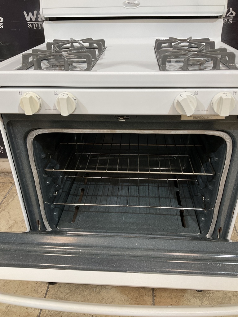 Whirlpool Natural Gas Stove 30inches (White) 
