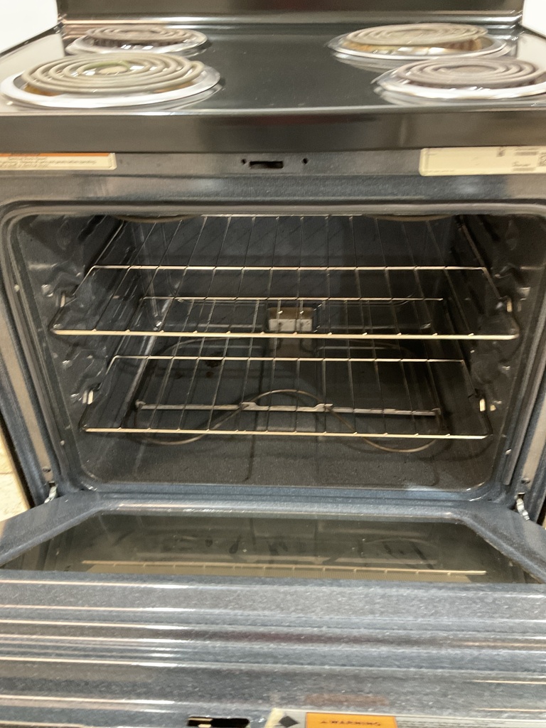 Amana Electric Stove 220volts (40/50 AMP) 30inches {no cord} (Stainless steel) 
