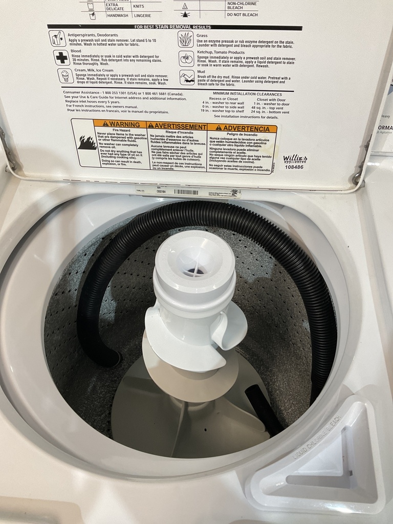 Whirlpool Washer Top-load 27inches (White)