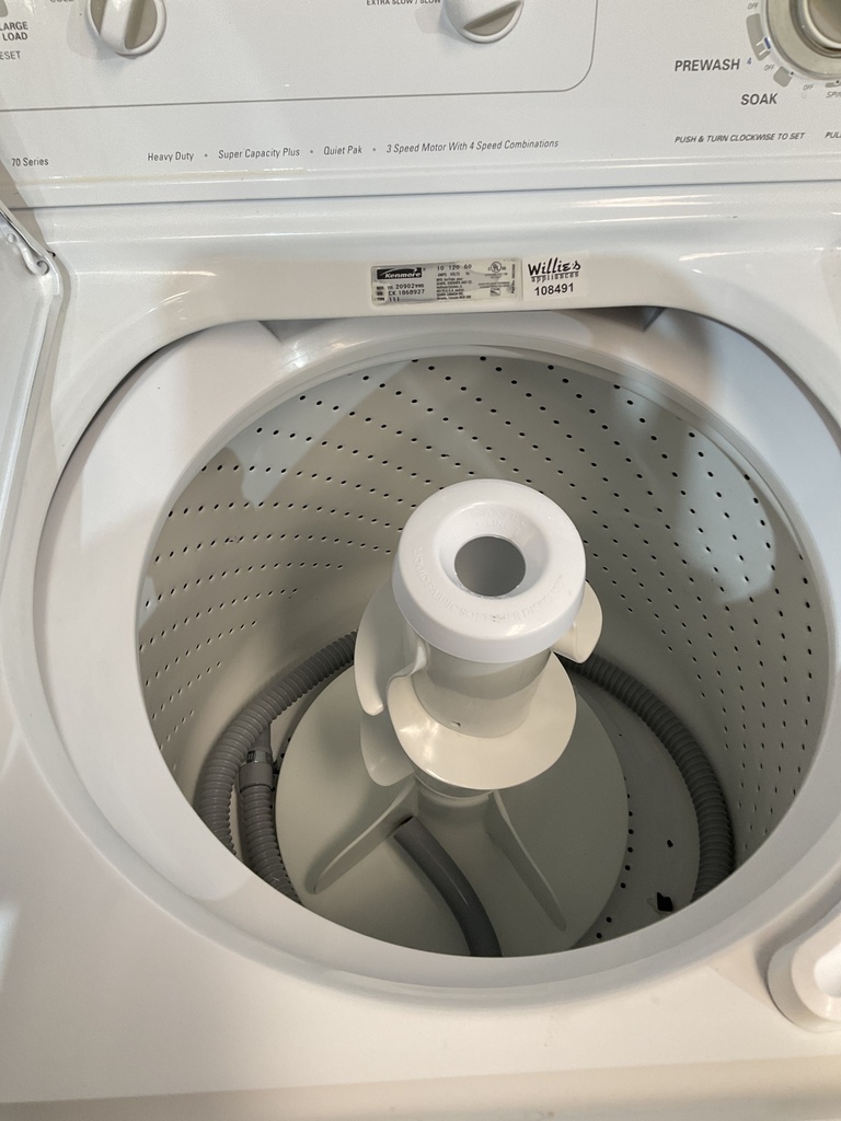 Kenmore Washer Top-load 27inches (White) 