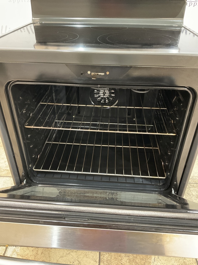 Ge Electric Stove 220volts (40/50 AMP) 30inches {4 prong} (Stainless steel) 