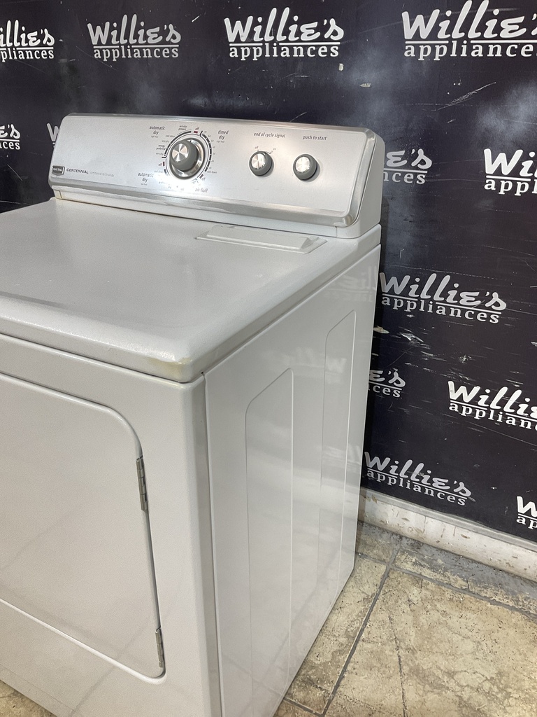 Maytag Electric Dryer 220volts (30 AMP) 29inches {4 prong} (White) 