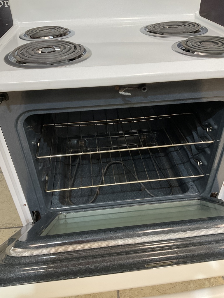 Frigidaire Electric Stove 220volts (40/50 AMP) 30inches {4 prong} (White) 