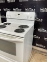 Frigidaire Electric Stove 220volts (40/50 AMP) 30inches {4 prong} (White) 