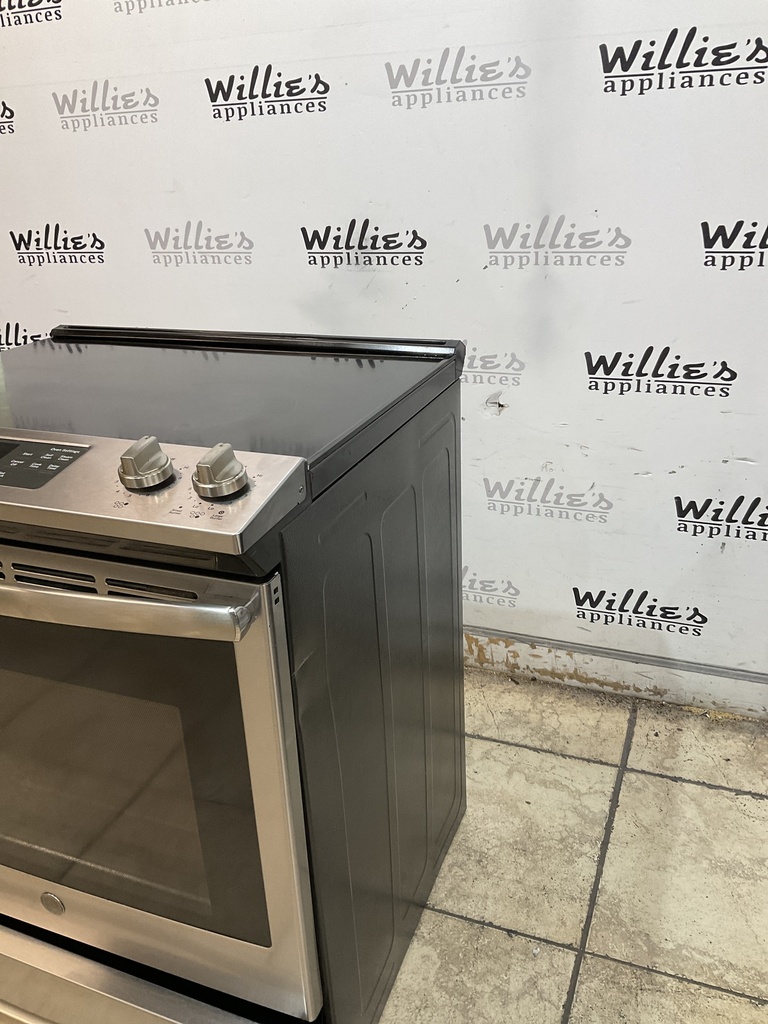 Ge Electric Stove 220volts (40/50 AMP) 30inches {4 prong} (Stainless steel) 