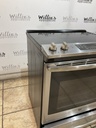 Ge Electric Stove 220volts (40/50 AMP) 30inches {4 prong} (Stainless steel) 