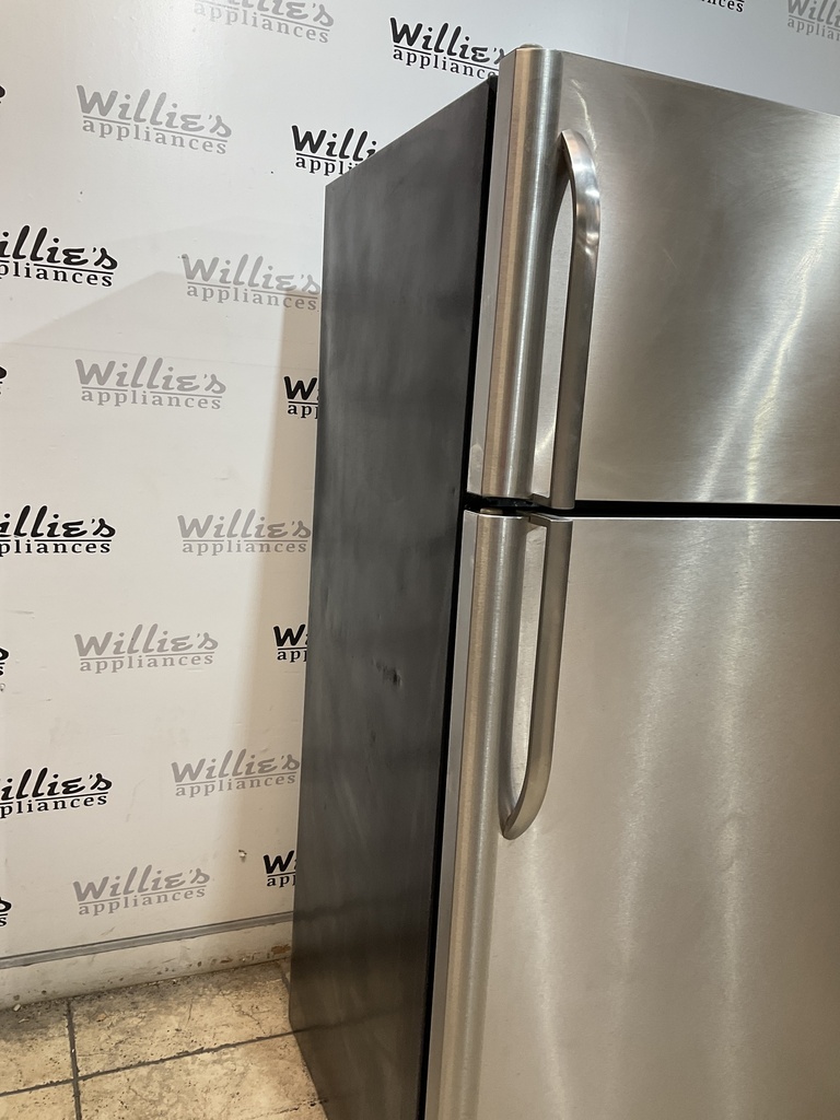 Frigidaire Refrigerator Top and Bottom 30x66 (Stainless Steel)