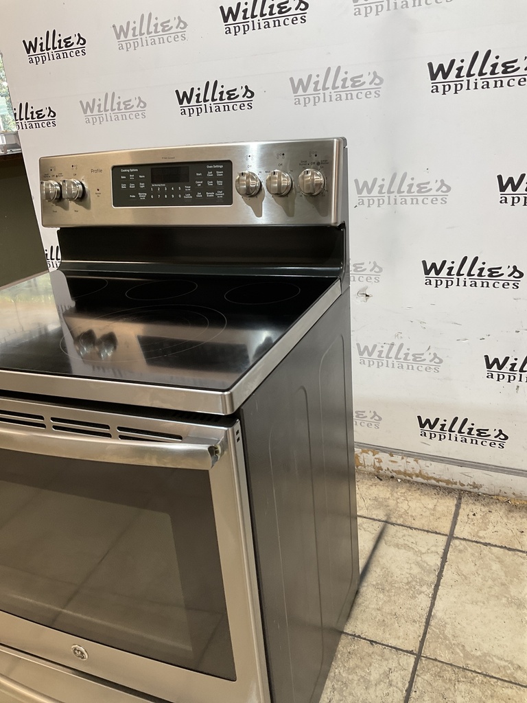 Ge Electric Stove 220volts (40/50 AMP) 30inches {4 prong} (Stainless steel) 
