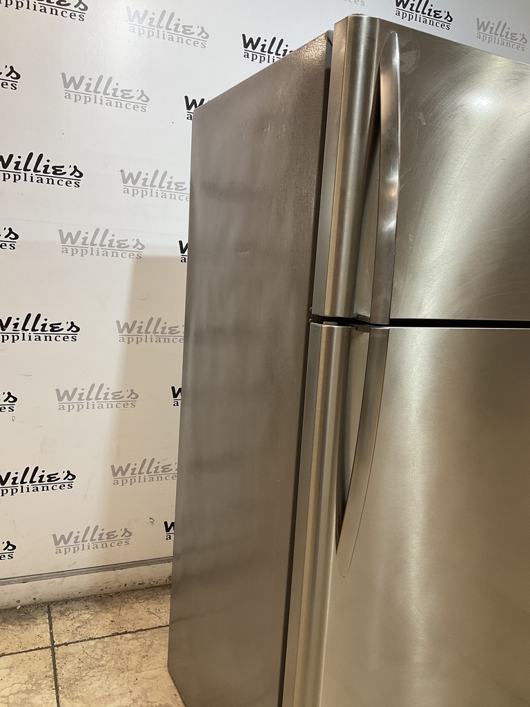 Frigidaire Refrigerator Top and Bottom 30x66 (Stainless Steel) 