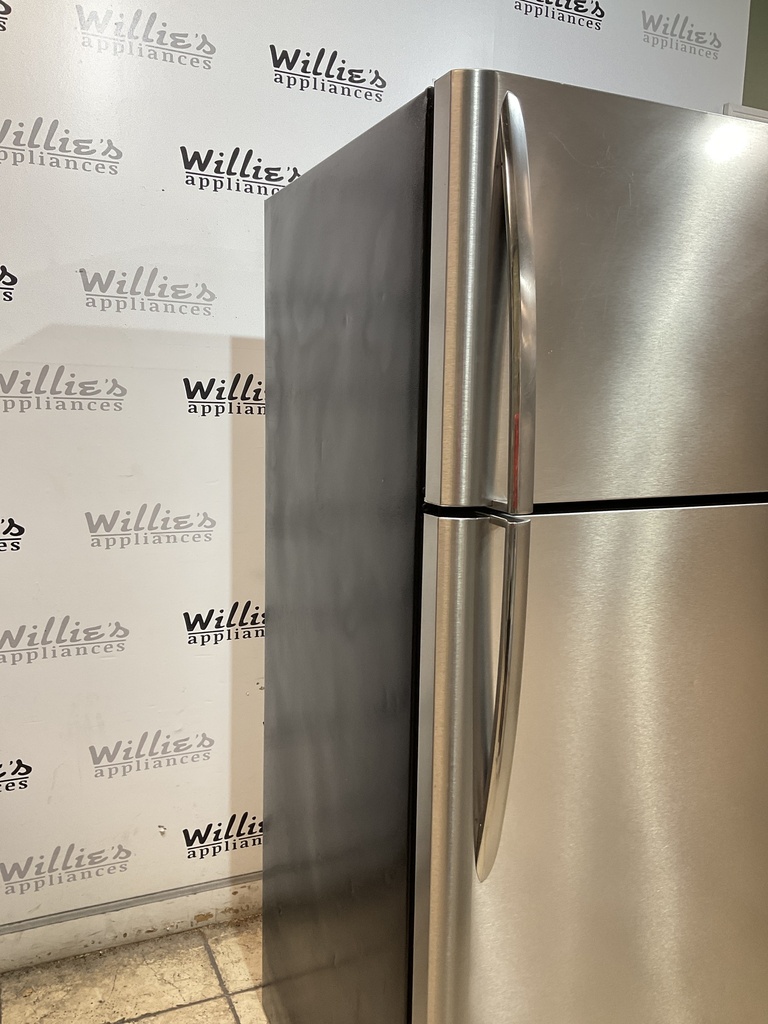 Frigidaire Refrigerator Top and Bottom 30x66 (Stainless Steel) 