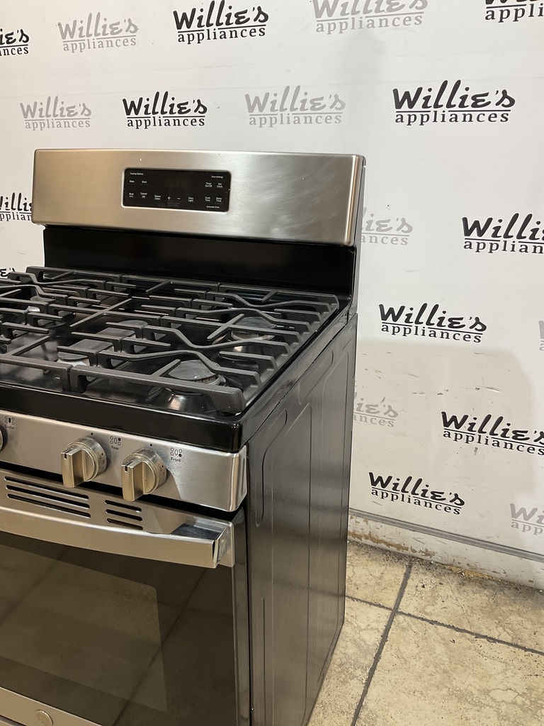 Ge Natural Gas Stove 30inches (Stainless Steel) 