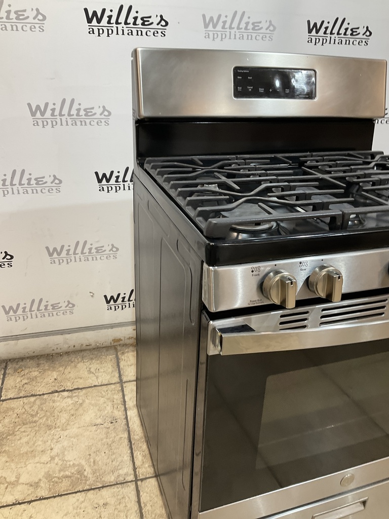 Ge Natural Gas Stove 30inches (Stainless Steel) 