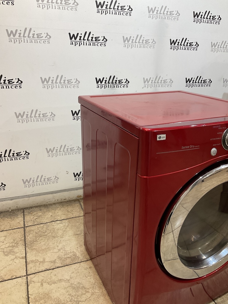 Lg Natural Gas Dryer 27inches (Red) 