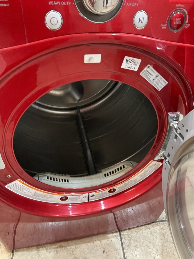 Lg Natural Gas Dryer 27inches (Red) 