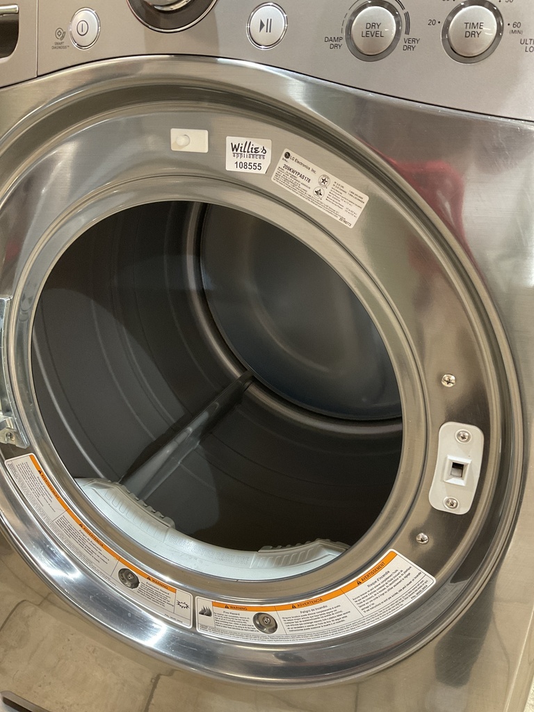 Lg Natural Gas Dryer 27inches (Grey) 