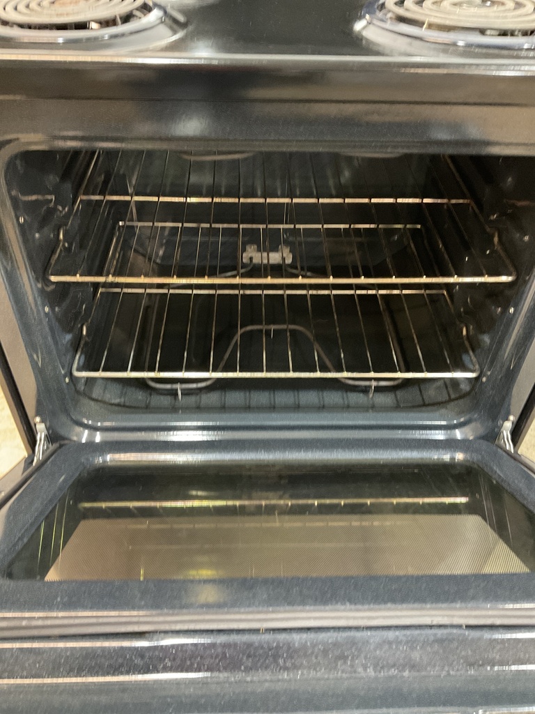 Ge Electric Stove 220volts (40/50 AMP) 30inches {no cord} (Stainless steel) 