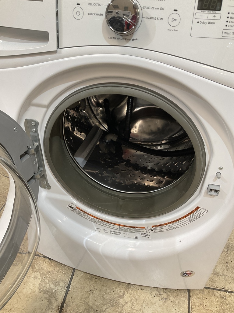 Whirlpool Washer Front-load 27inches (White) 